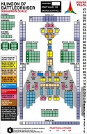 Klingon D7 Battlecruiser - Squadron Scale